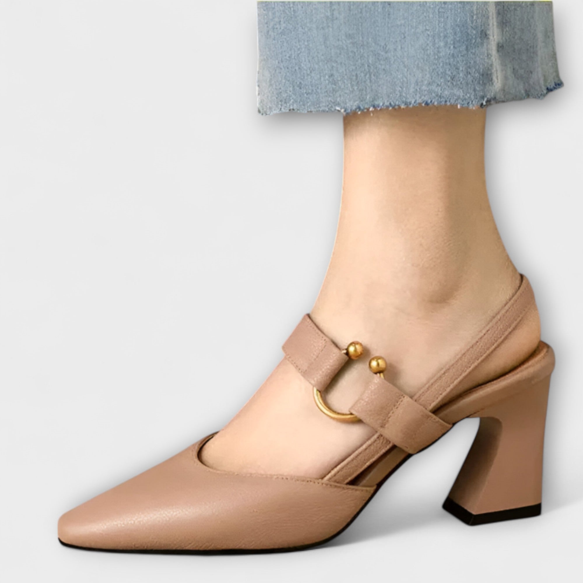 Courtney - Eleganta ortopediska komfortklackar