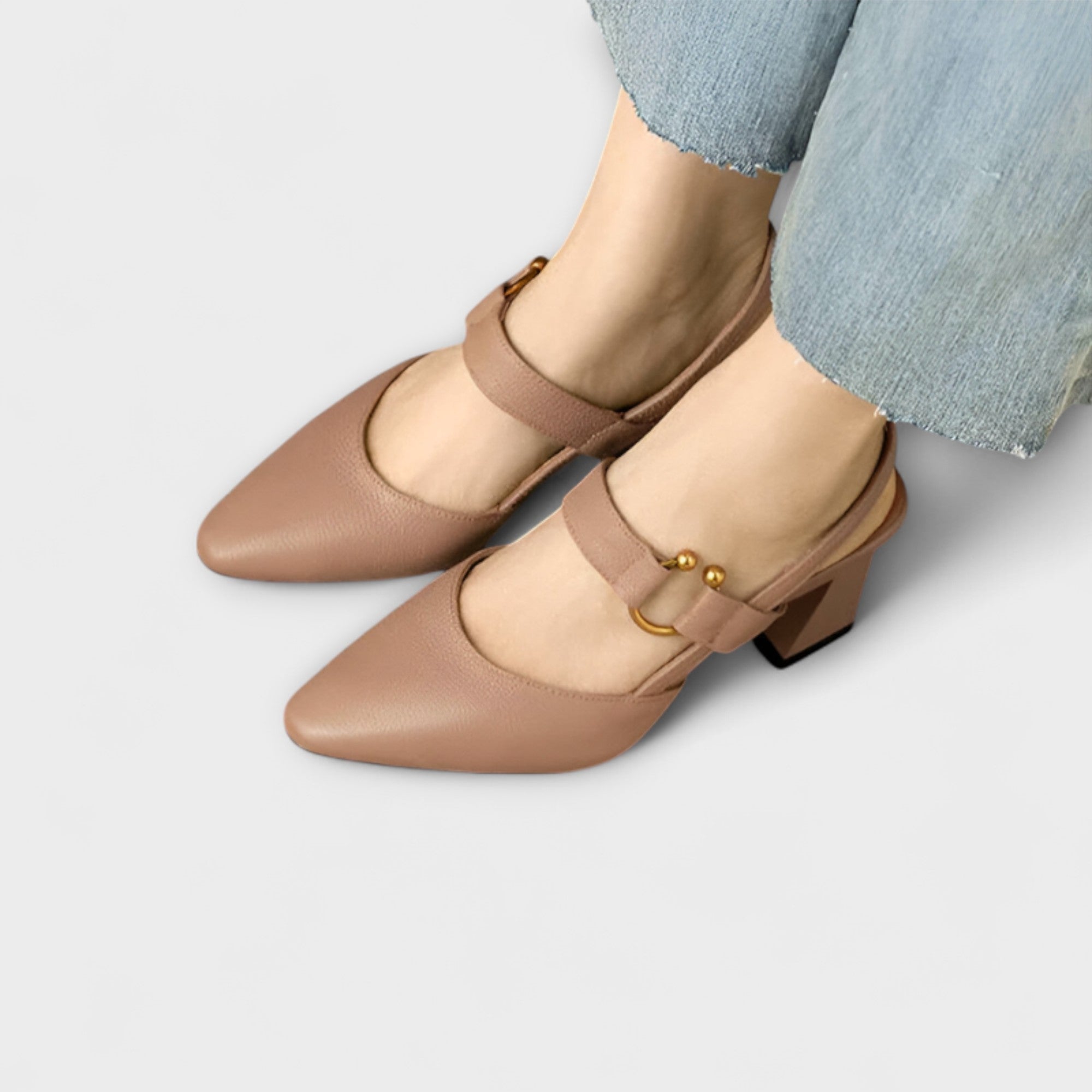 Courtney - Eleganta ortopediska komfortklackar