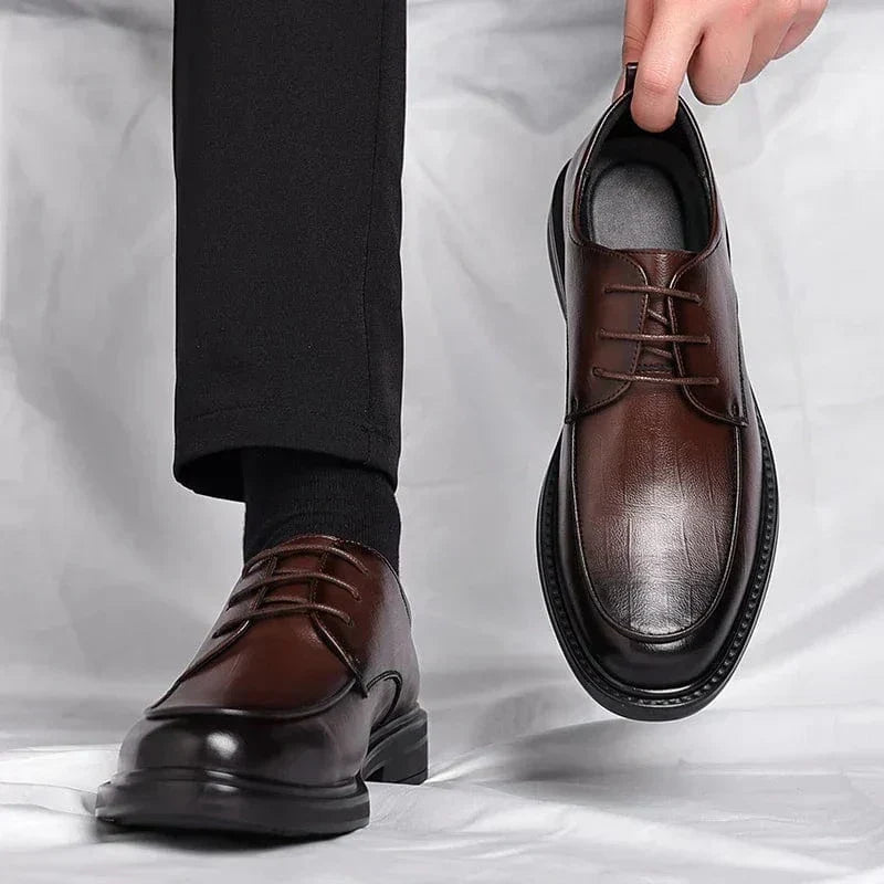 Francesco Milano Leather Derbys
