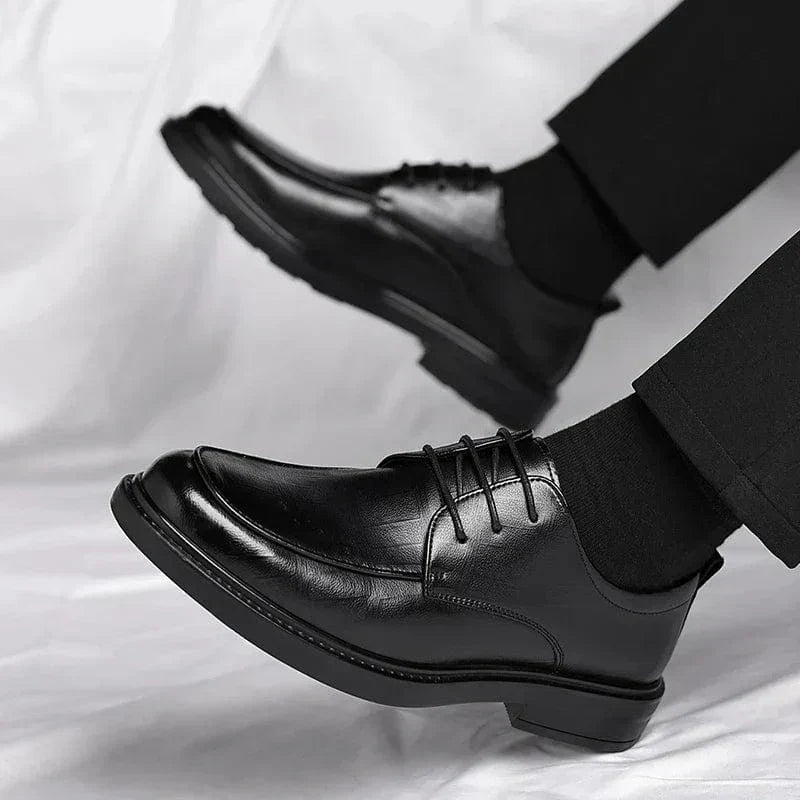 Francesco Milano Leather Derbys