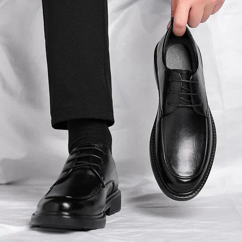 Francesco Milano Leather Derbys